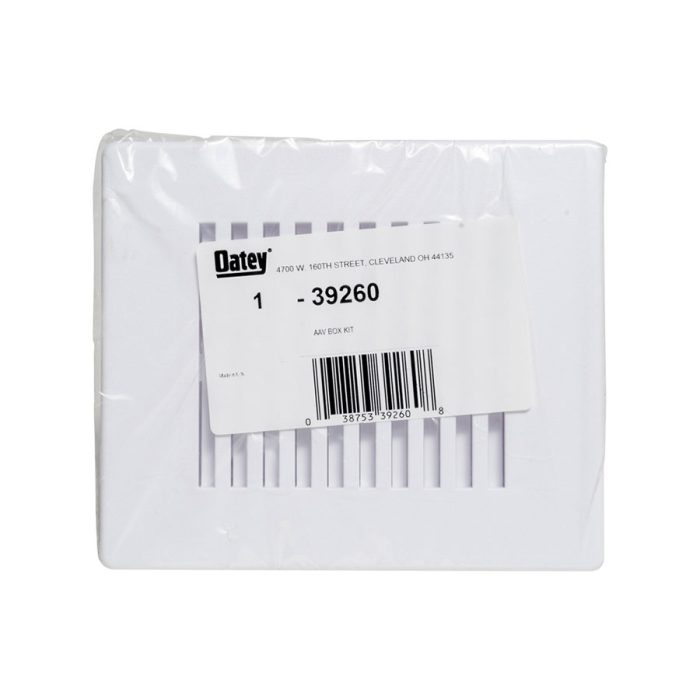 Caja de registro rectangular 39260