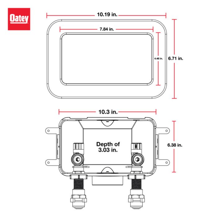 Caja y válvulas para lavadora Viega Centro II® 38334