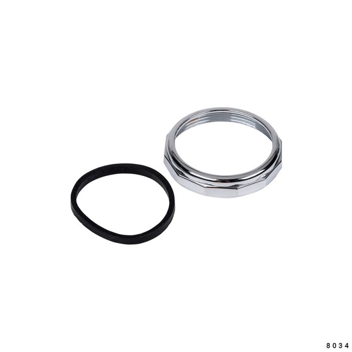 Tuercas de metal para sifones 8034